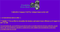 Desktop Screenshot of caldwellandcompany.net